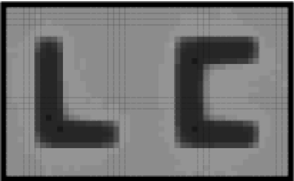 MC simulation of a TN LCD